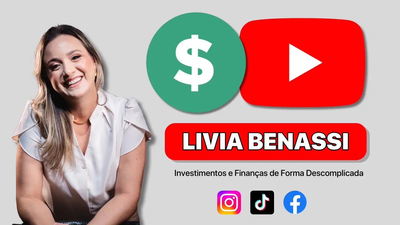 Canal do Youtube da Livia Benassi